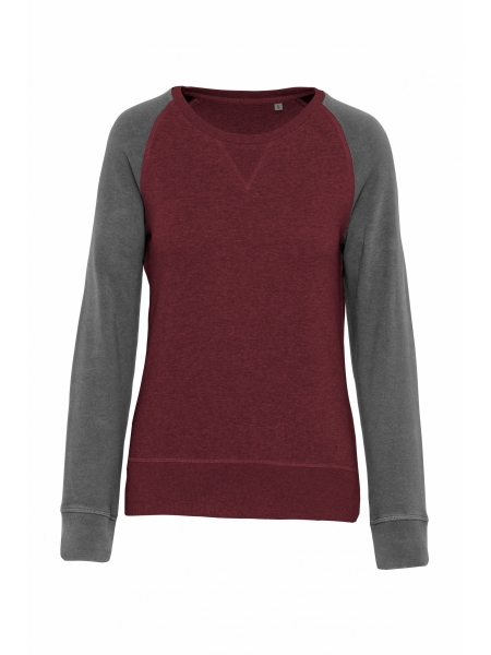 felpa-donna-bio-bicolore-girocollo-e-manica-raglan-wine heather - grey heather.jpg